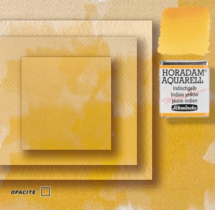 Horadam aquarelle schmincke 220 jaune indien 1/2