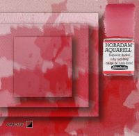 Horadam aquarelle schmincke 346 rouge de rubis foncé 1/2