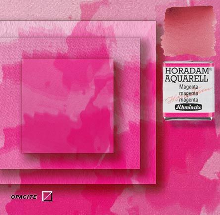 Horadam aquarelle schmincke 352 magenta 1/2