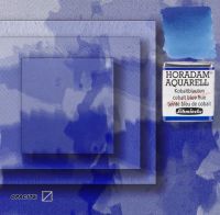 Horadam aquarelle schmincke 486 teinte bleu de cobalt 1/2